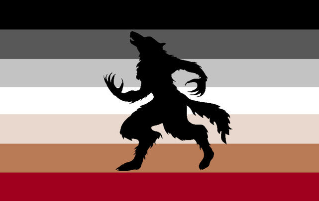 Lycanthrophilia https://www.tumblr.com/xparalynx/780434809861406720/some-anti-abuse-paraphilia-flags